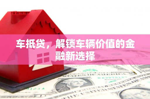 雨城车抵贷，解锁车辆价值的金融新选择