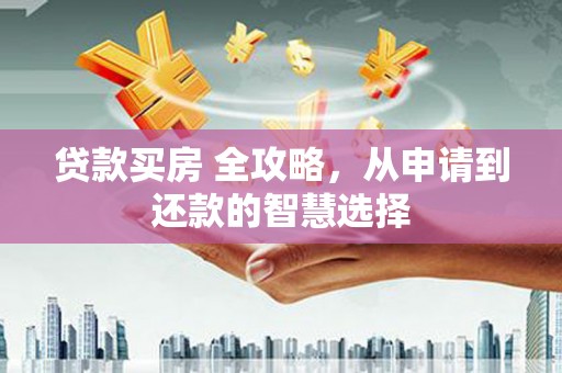 雨城贷款买房 全攻略，从申请到还款的智慧选择