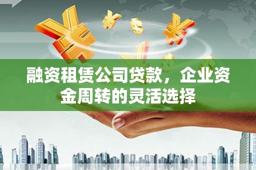 雨城融资租赁公司贷款，企业资金周转的灵活选择