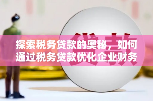 雨城探索税务贷款的奥秘，如何通过税务贷款优化企业财务