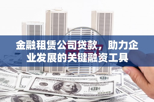 雨城金融租赁公司贷款，助力企业发展的关键融资工具