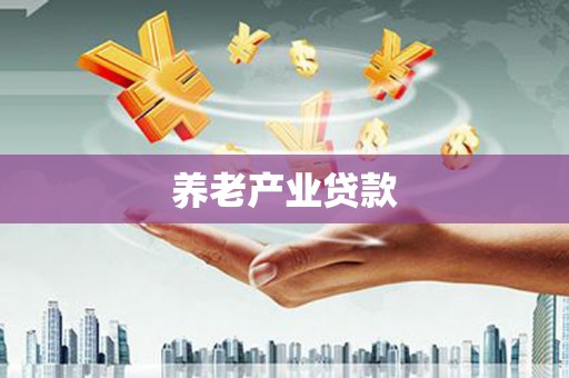 雨城养老产业贷款
