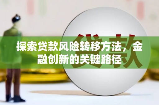 雨城探索贷款风险转移方法，金融创新的关键路径