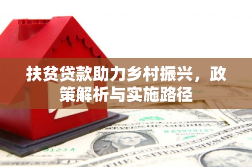 雨城扶贫贷款助力乡村振兴，政策解析与实施路径
